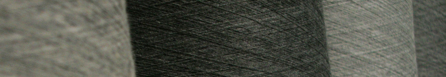 spun yarn closeup